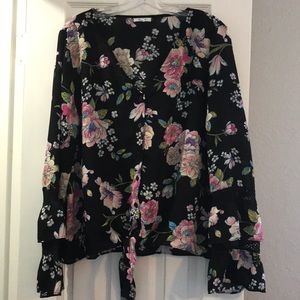Size XXL floral blouse